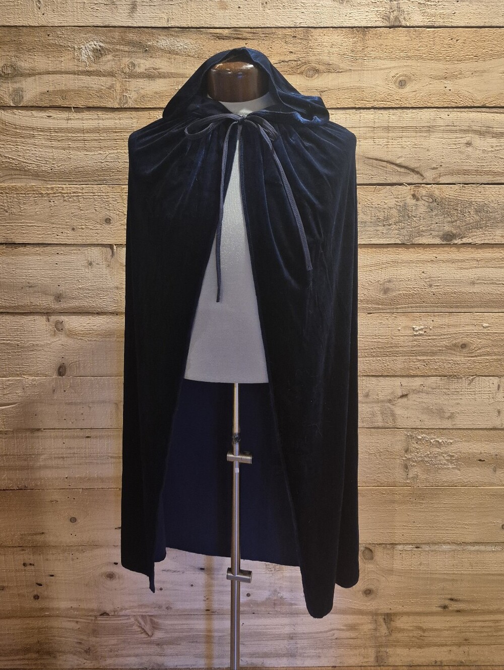 5/$30 Or 10/$50. Blue Velvet Hooded Cape